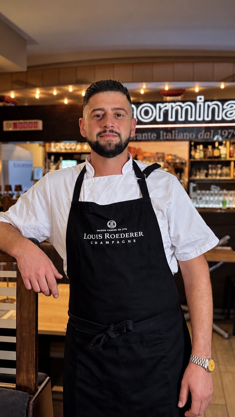 Erald Stojku, Küchenchef im Ristorante Taormina