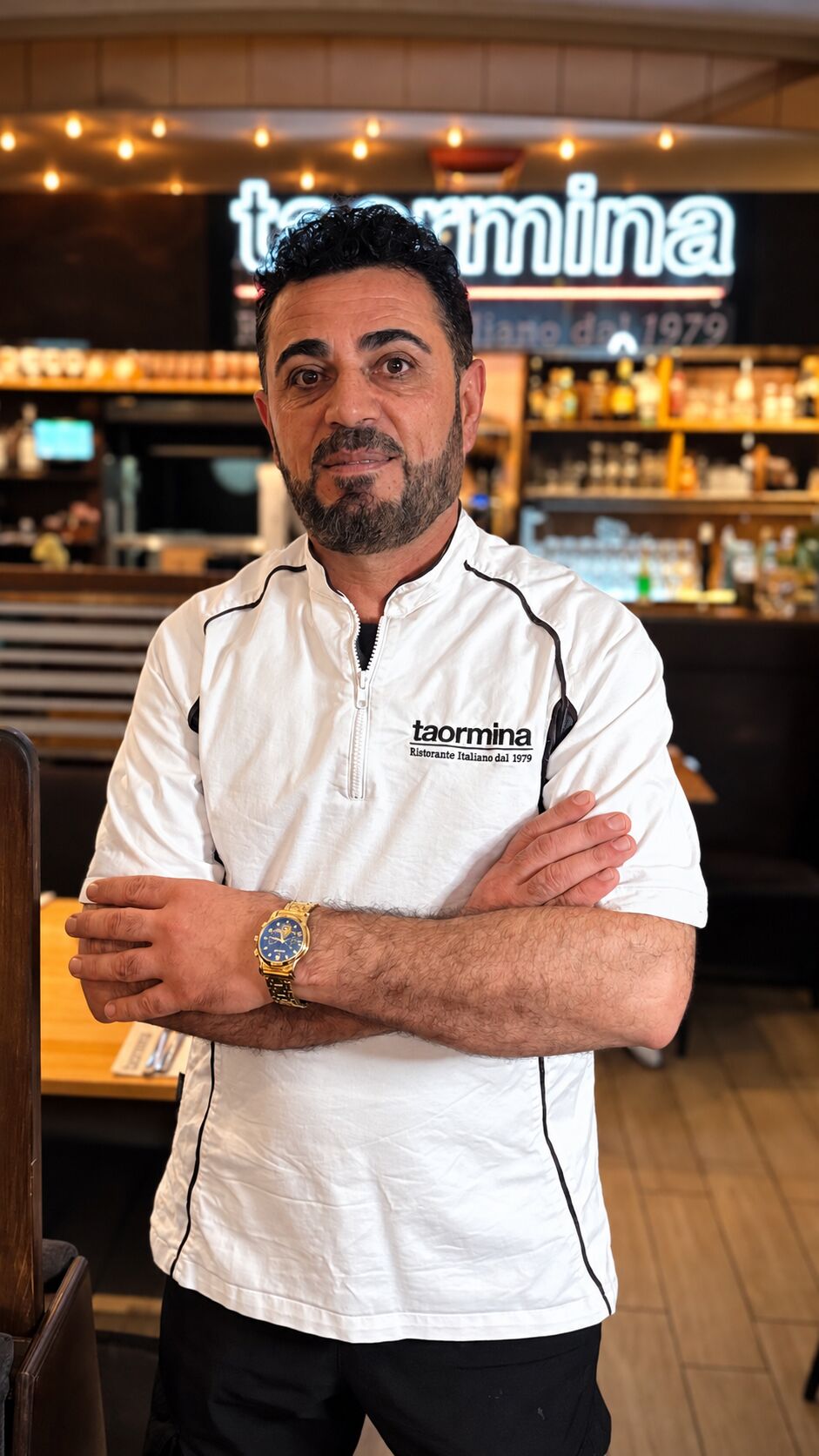Salman Kasim Kalaf, Küchenhilfe im Ristorante Taormina