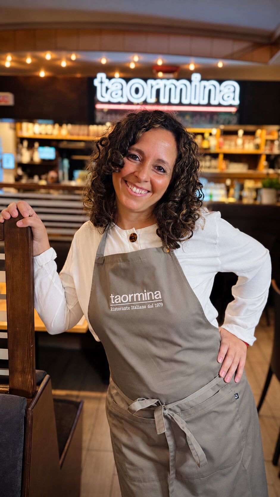 Jeanette Costa im Ristorante Taormina