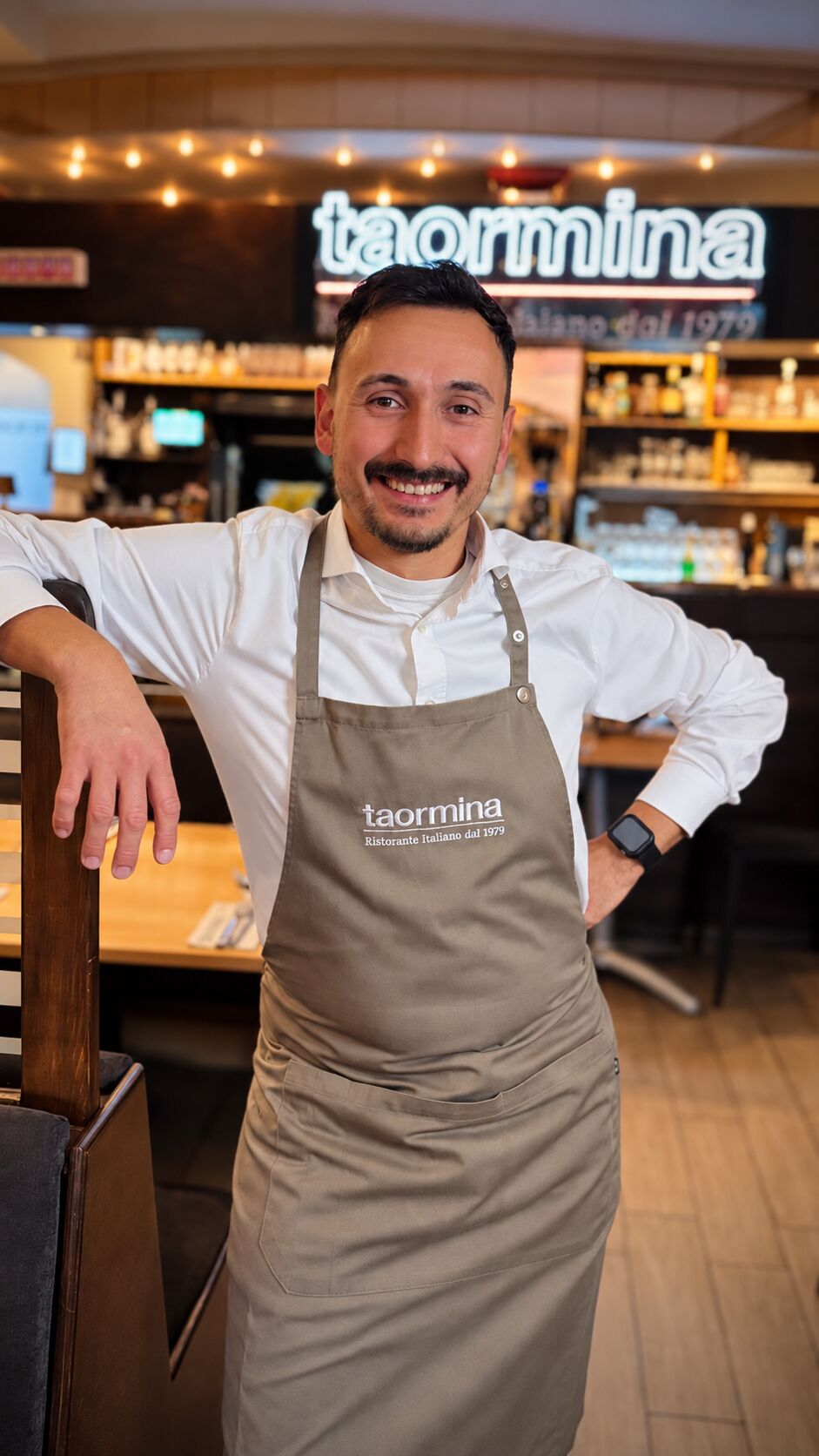 Vittorio im Ristorante Taormina